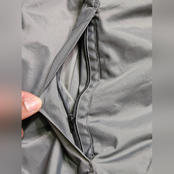 Vintage Nike Jacket Men’s Embroidered Swoosh Logo Gray Spell Out Full Zip Coat M - Picture 13 of 14